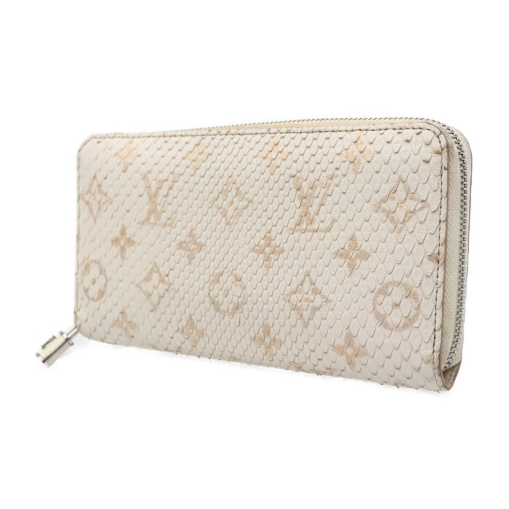 Louis Vuitton Long Wallet White Python Zippy - image 1